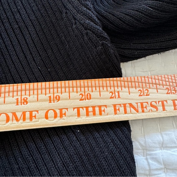 Athleta Sentinel Sweater Coat wool blend black medium - Picture 9 of 10